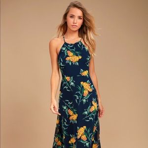 Floral maxi